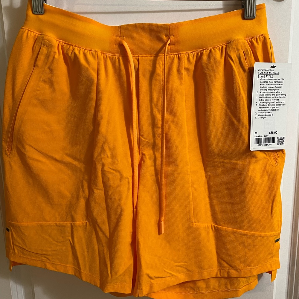 Mens Lululemon License To Train (linerless)
